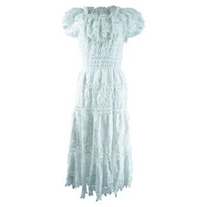 Polo Ralph Lauren White Laced Maxi Summer Dress